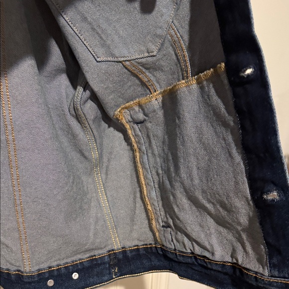 Levi's Men's Dark Blue Denim Jacket - Picture 4 of 6